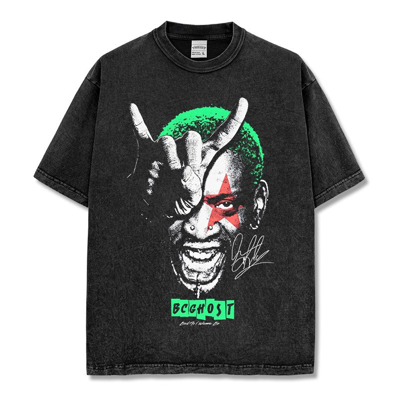 DENNIS RODMAN VINTAGE TEE · DAGGER