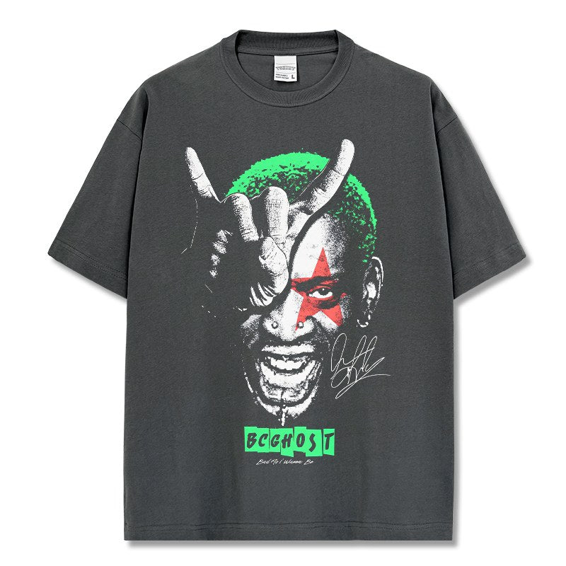 DENNIS RODMAN VINTAGE TEE · DAGGER