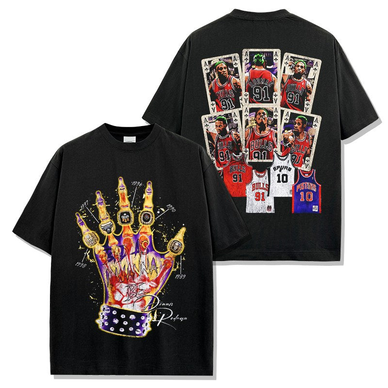 DENNIS RODMAN VINTAGE TEE · ALLEY OOP