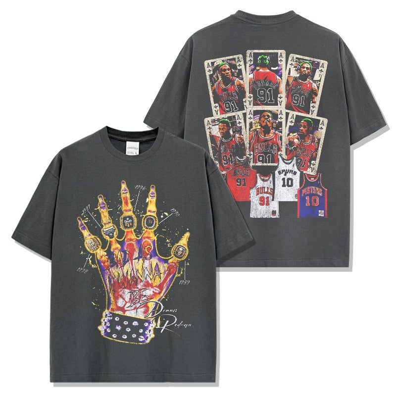 DENNIS RODMAN VINTAGE TEE · ALLEY OOP