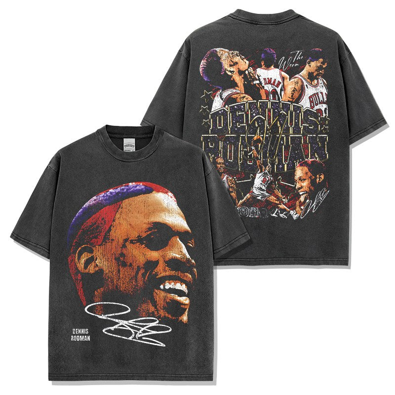 DENNIS RODMAN VINTAGE TEE · FAST BREAK