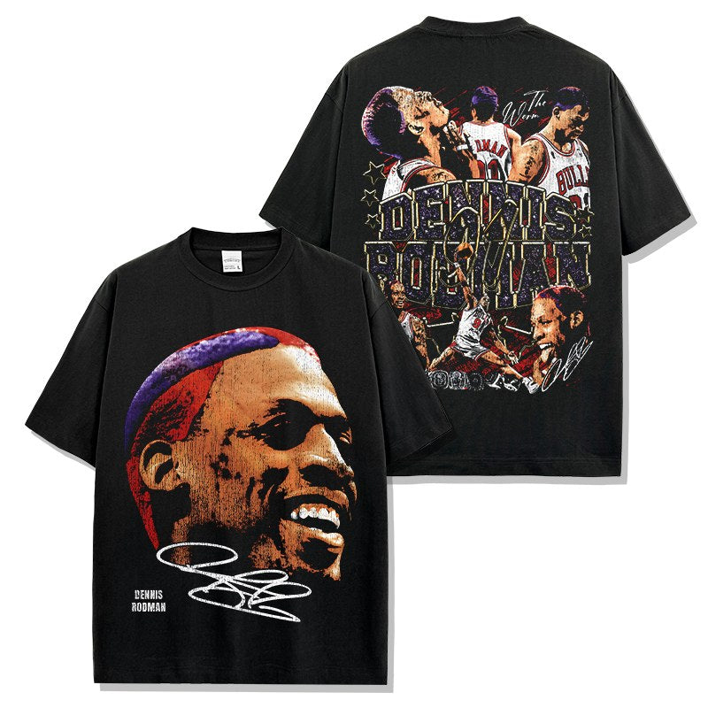 DENNIS RODMAN VINTAGE TEE · FAST BREAK