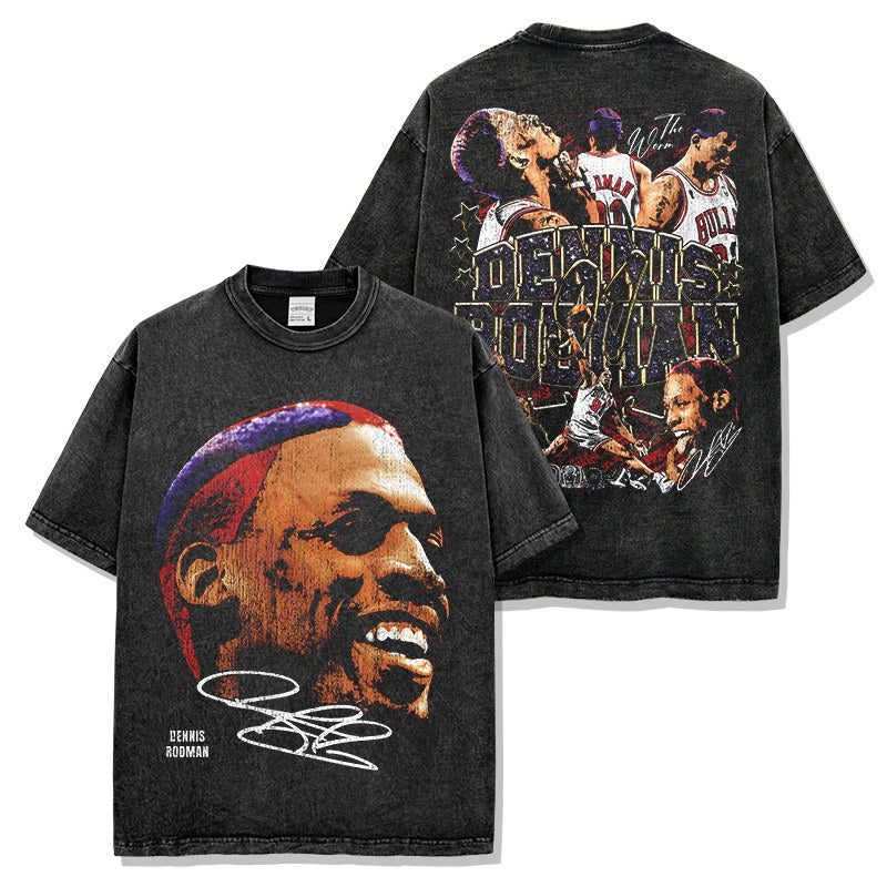 DENNIS RODMAN VINTAGE TEE · FAST BREAK
