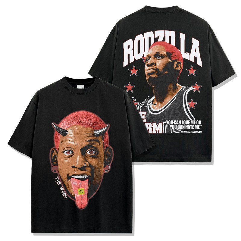 DENNIS RODMAN VINTAGE TEE · ALL STAR