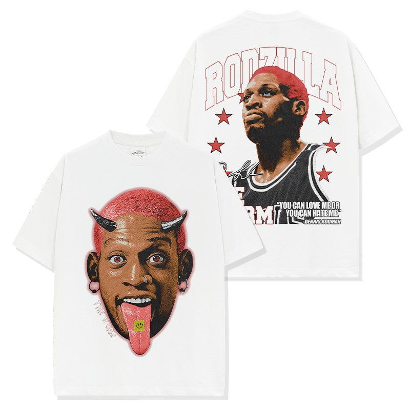 DENNIS RODMAN VINTAGE TEE · ALL STAR
