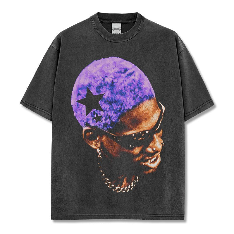 DENNIS RODMAN VINTAGE TEE · ROOKIE YEAR