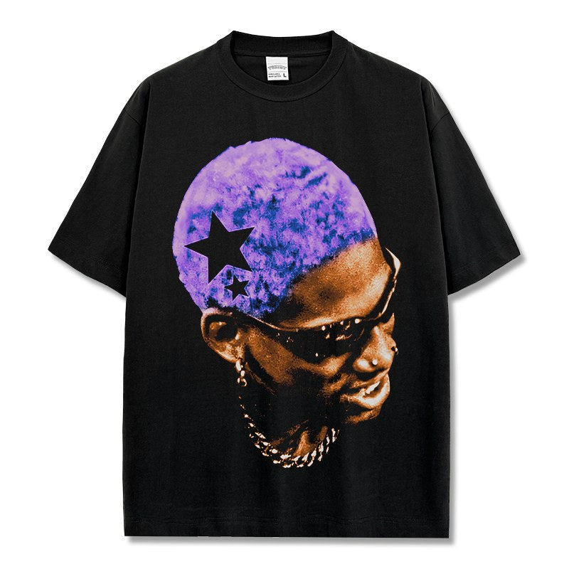 DENNIS RODMAN VINTAGE TEE · ROOKIE YEAR