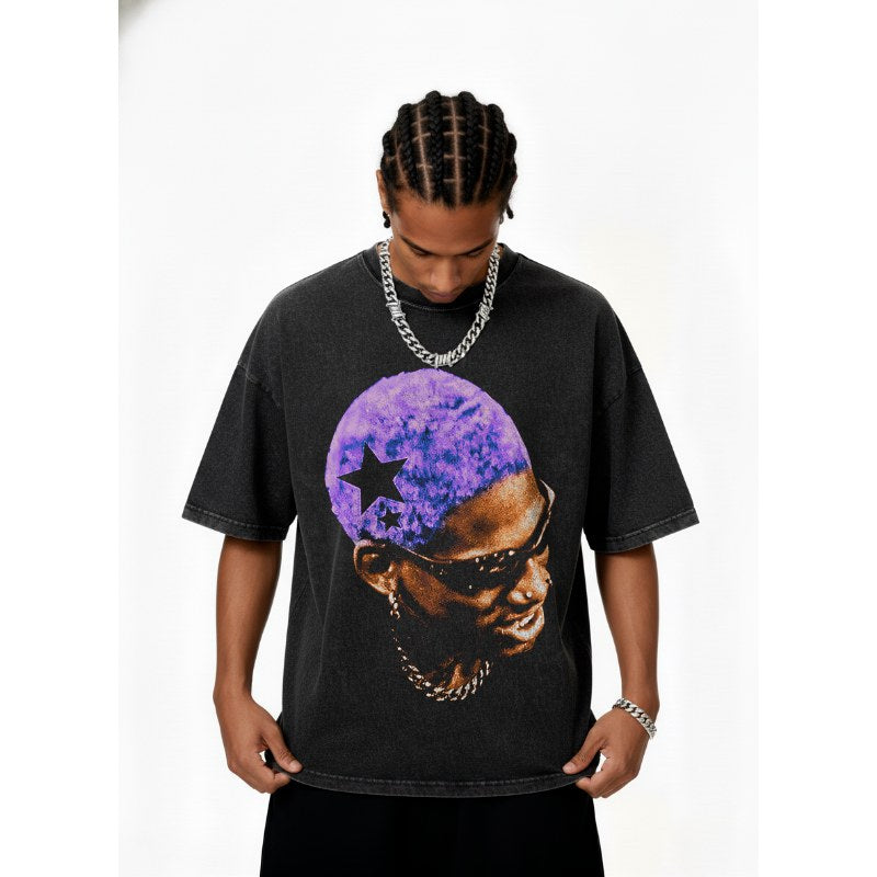 DENNIS RODMAN VINTAGE TEE · ROOKIE YEAR