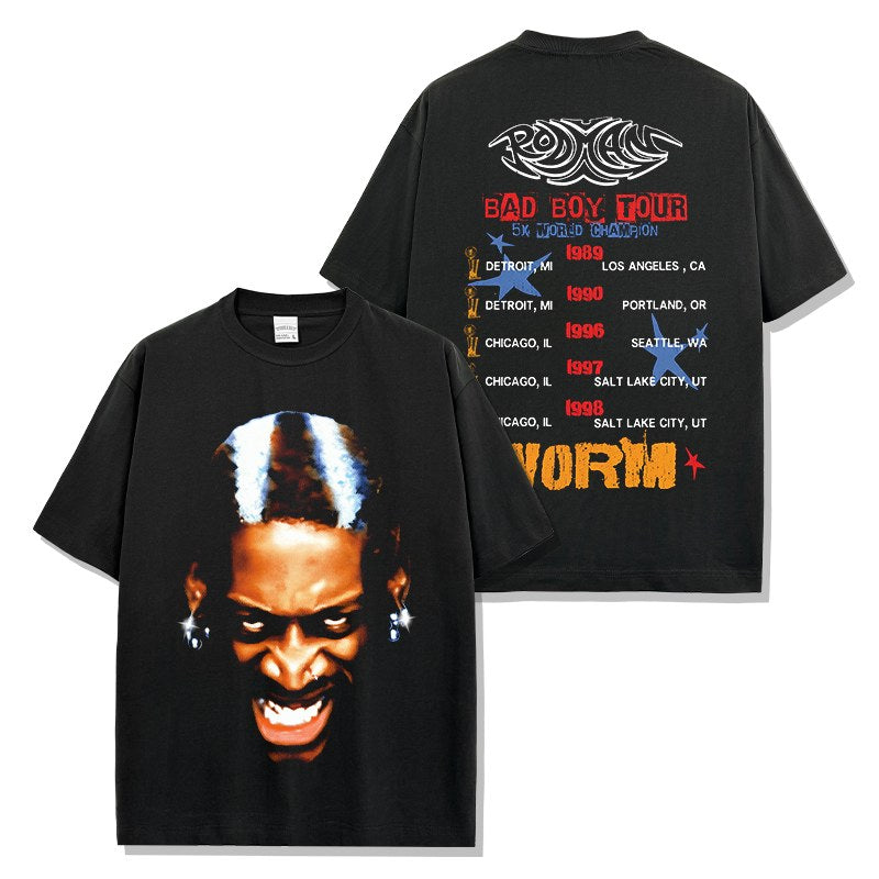 DENNIS RODMAN VINTAGE TEE · BUZZER BEATER
