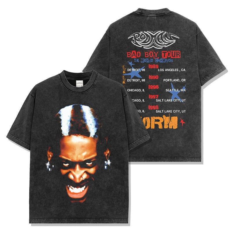 DENNIS RODMAN VINTAGE TEE · BUZZER BEATER