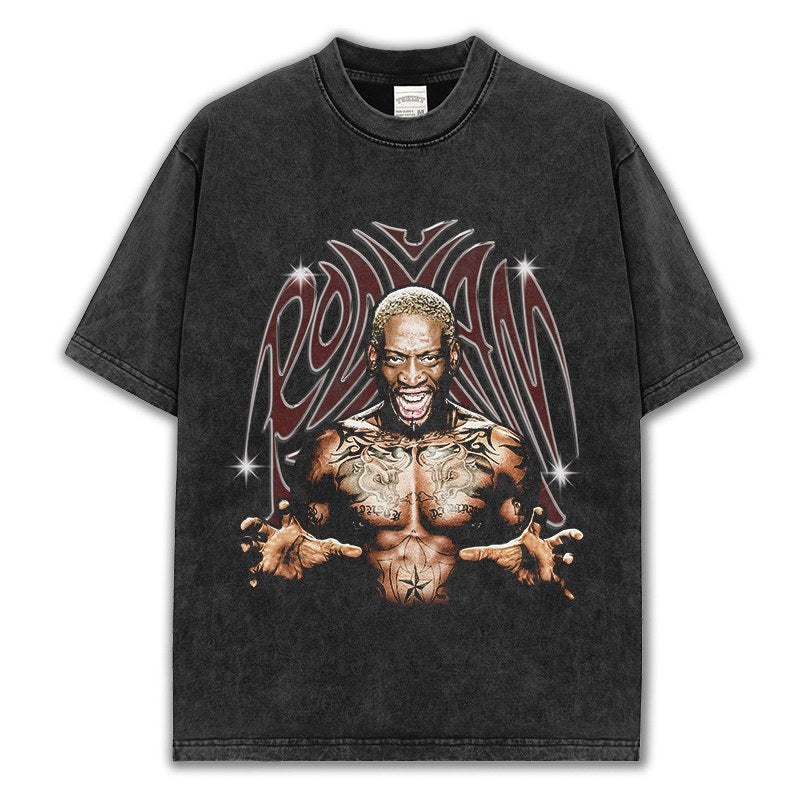 DENNIS RODMAN VINTAGE TEE · CLUTCH