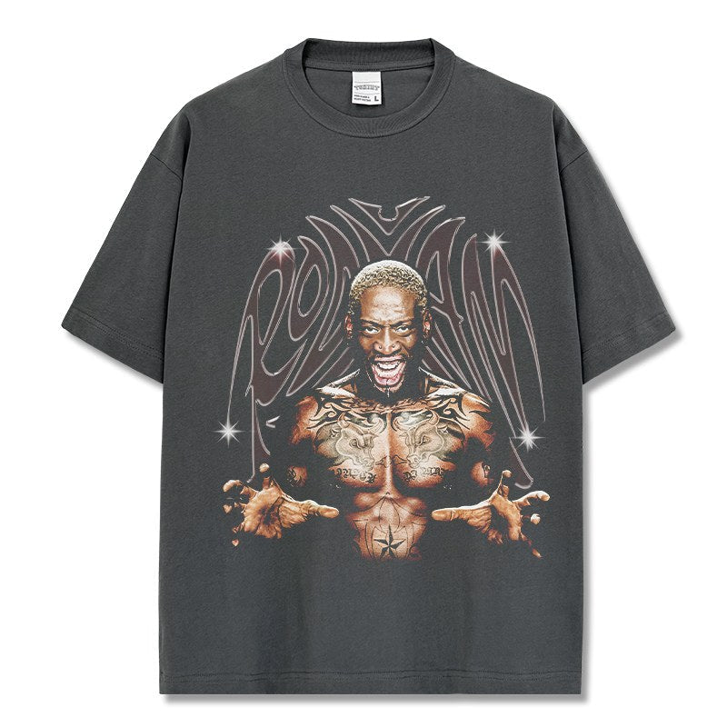 DENNIS RODMAN VINTAGE TEE · CLUTCH
