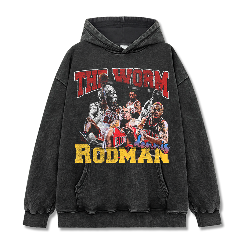 DENNIS RODMAN VINTAGE HOODIE · RING CHASE