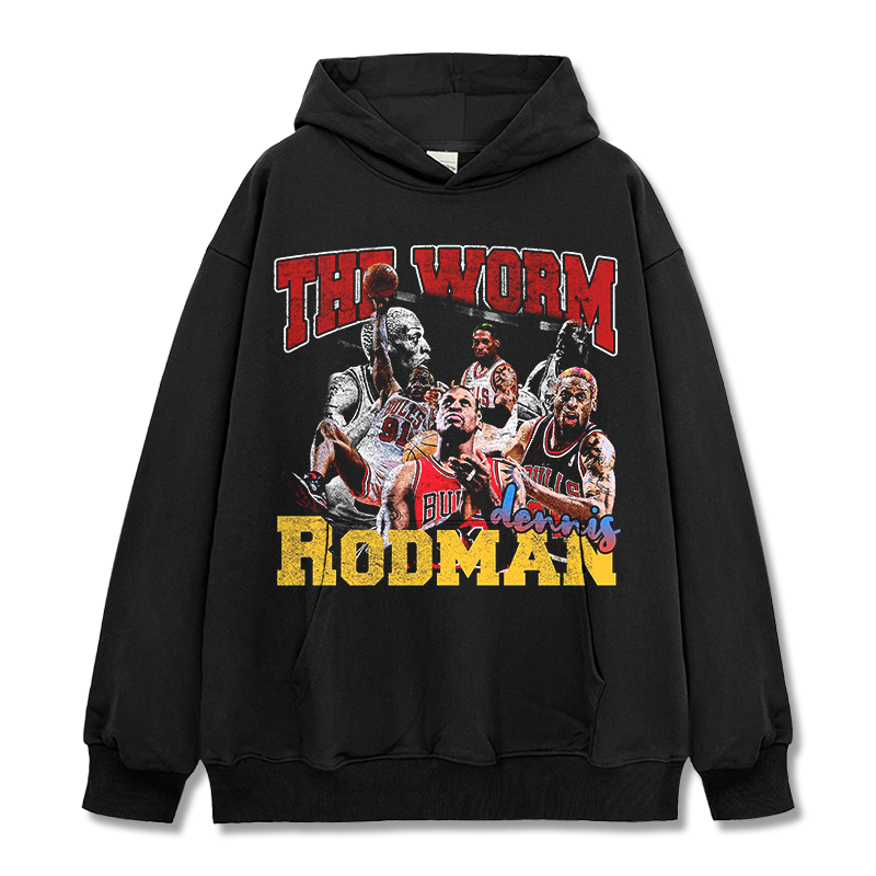 DENNIS RODMAN VINTAGE HOODIE · RING CHASE
