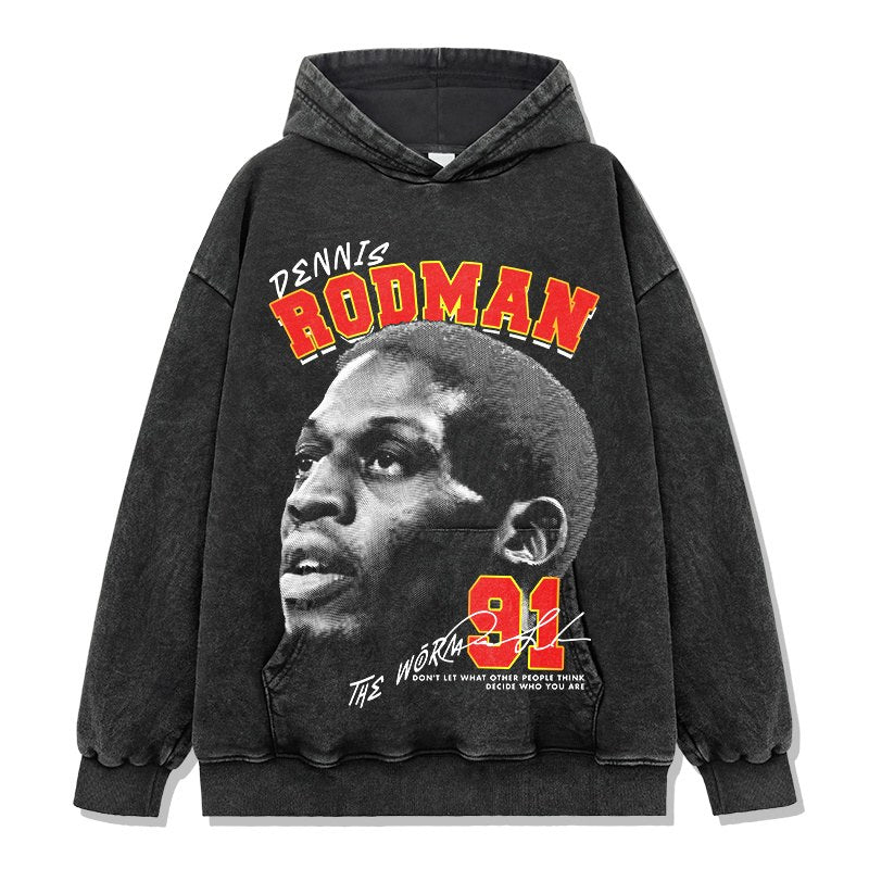 DENNIS RODMAN VINTAGE HOODIE · BASELINE
