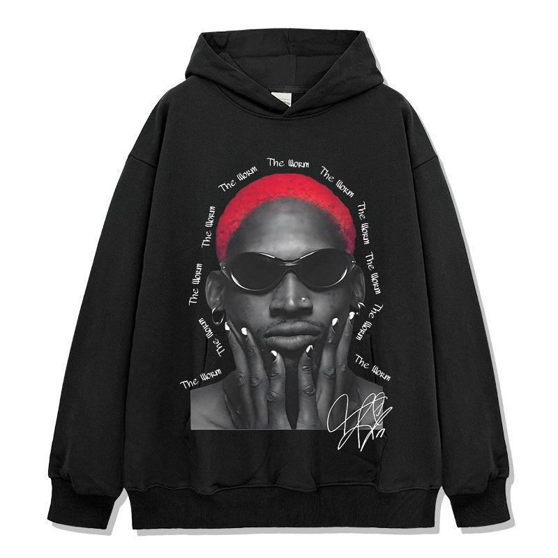 DENNIS RODMAN VINTAGE HOODIE · STREETBALL