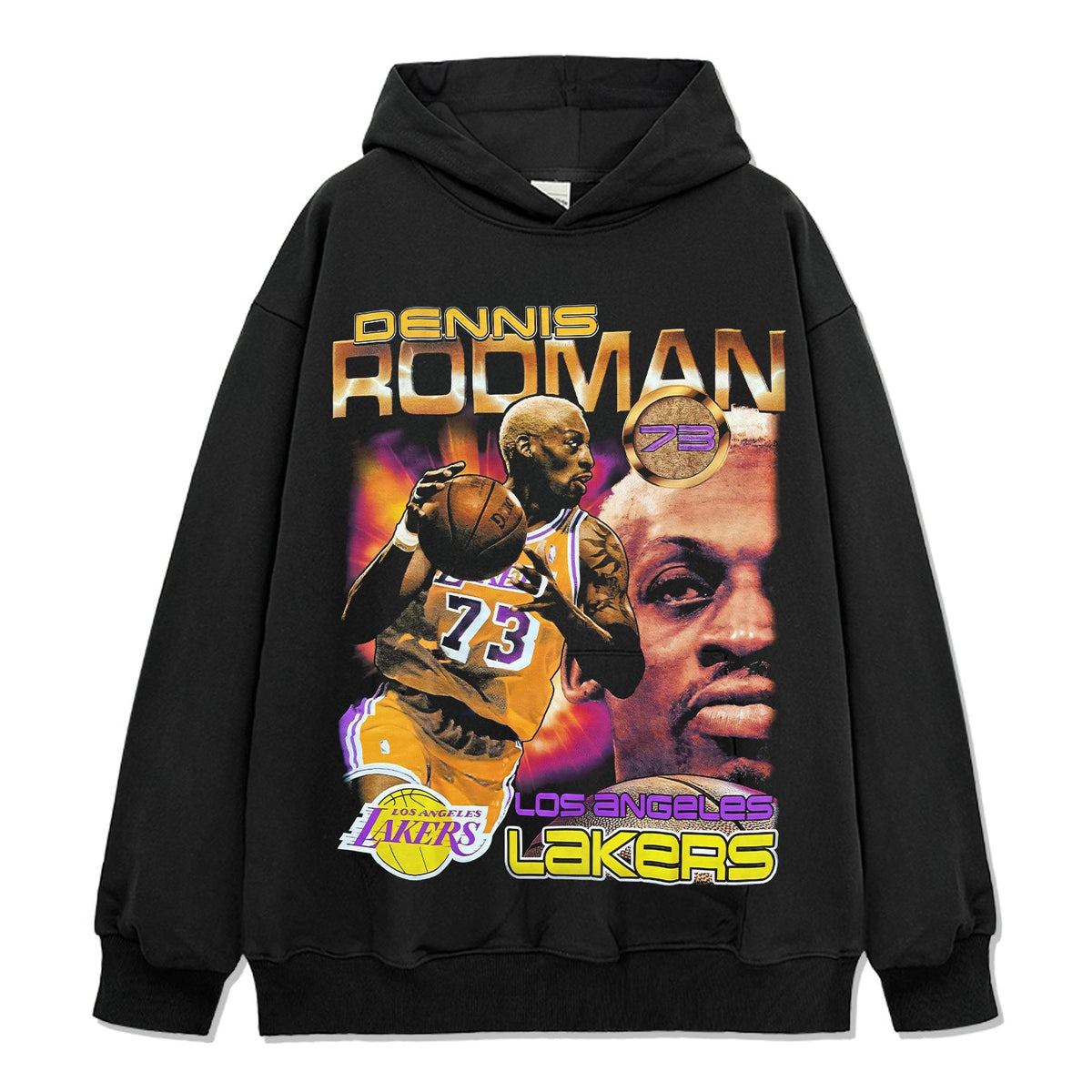 DENNIS RODMAN VINTAGE HOODIE · BANNER NIGHT
