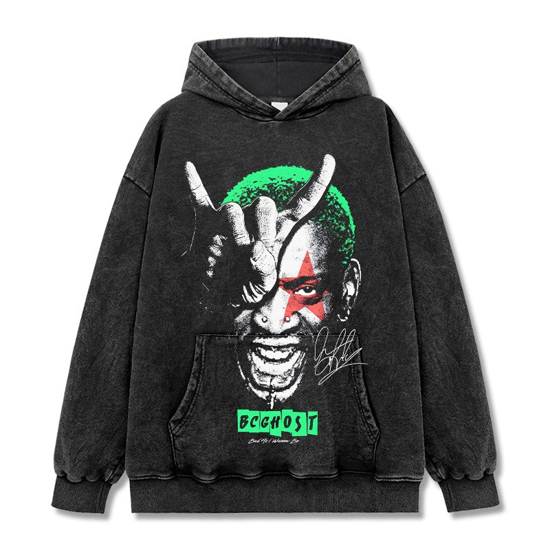 DENNIS RODMAN VINTAGE HOODIE · DAGGER