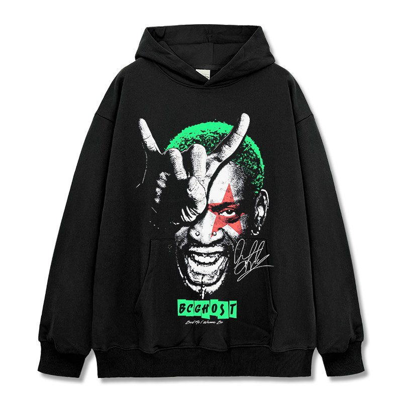 DENNIS RODMAN VINTAGE HOODIE · DAGGER