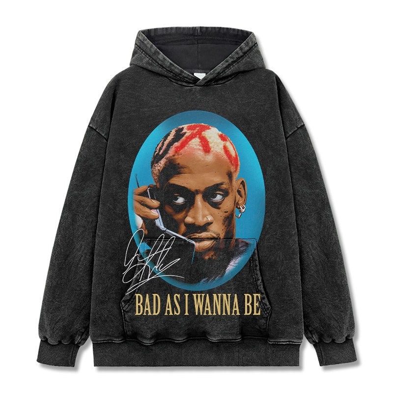 DENNIS RODMAN VINTAGE HOODIE · AND ONE