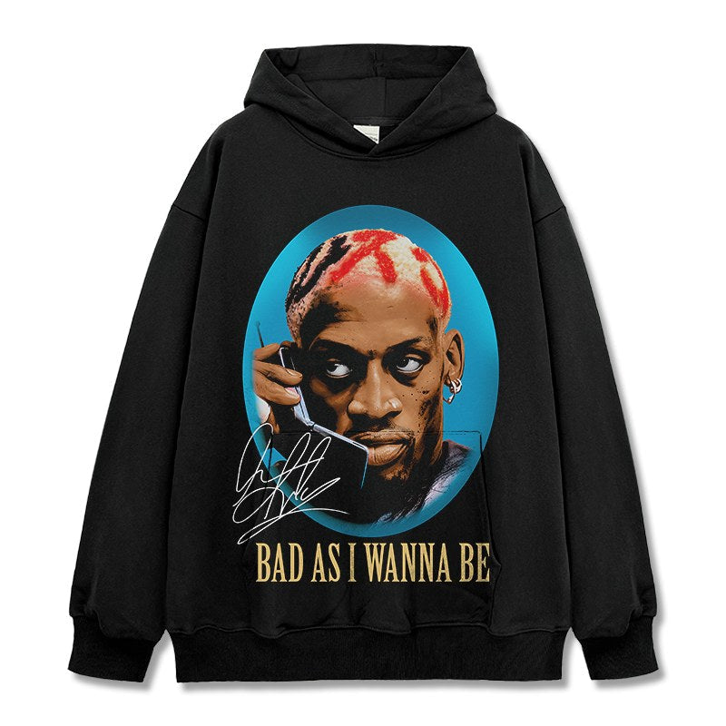 DENNIS RODMAN VINTAGE HOODIE · AND ONE