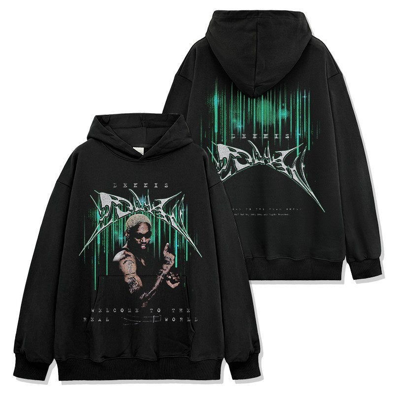 DENNIS RODMAN VINTAGE HOODIE · CROSSOVER