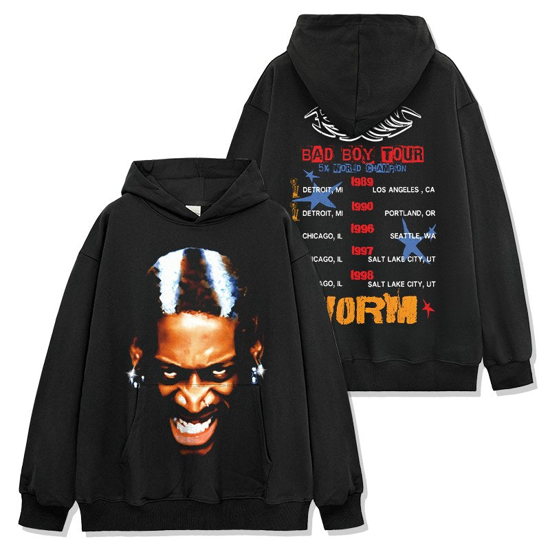 DENNIS RODMAN VINTAGE HOODIE · BUZZER BEATER