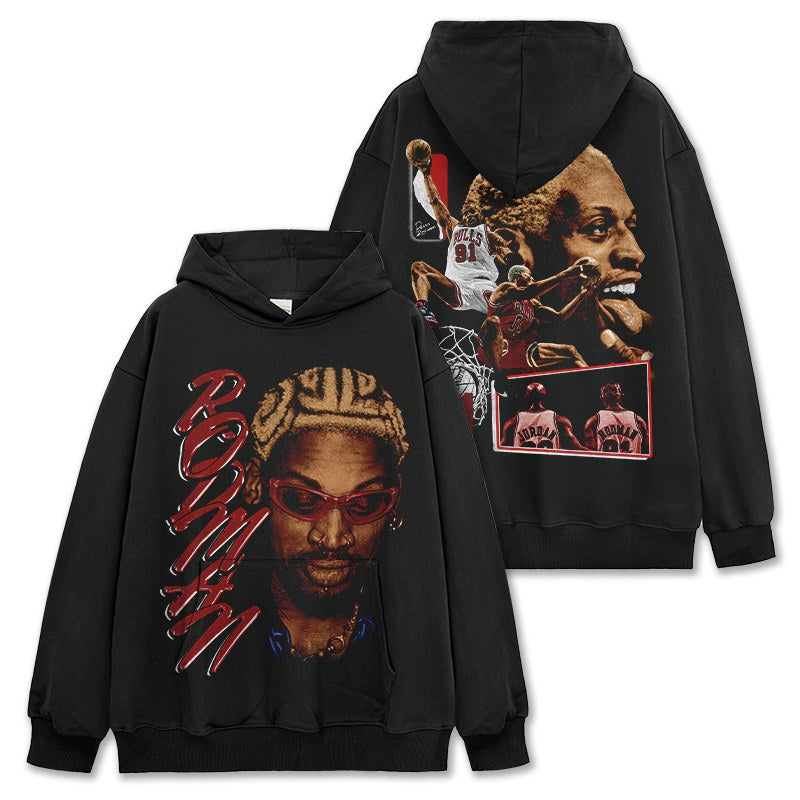 DENNIS RODMAN VINTAGE HOODIE · ICON