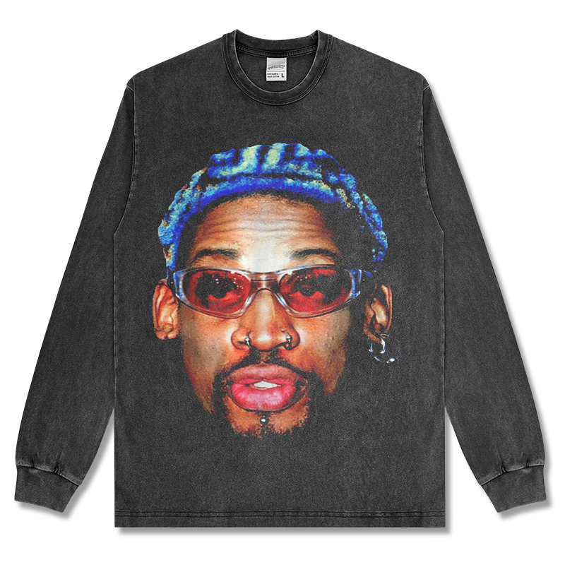 DENNIS RODMAN LONG SLEEVE · CORNER THREE