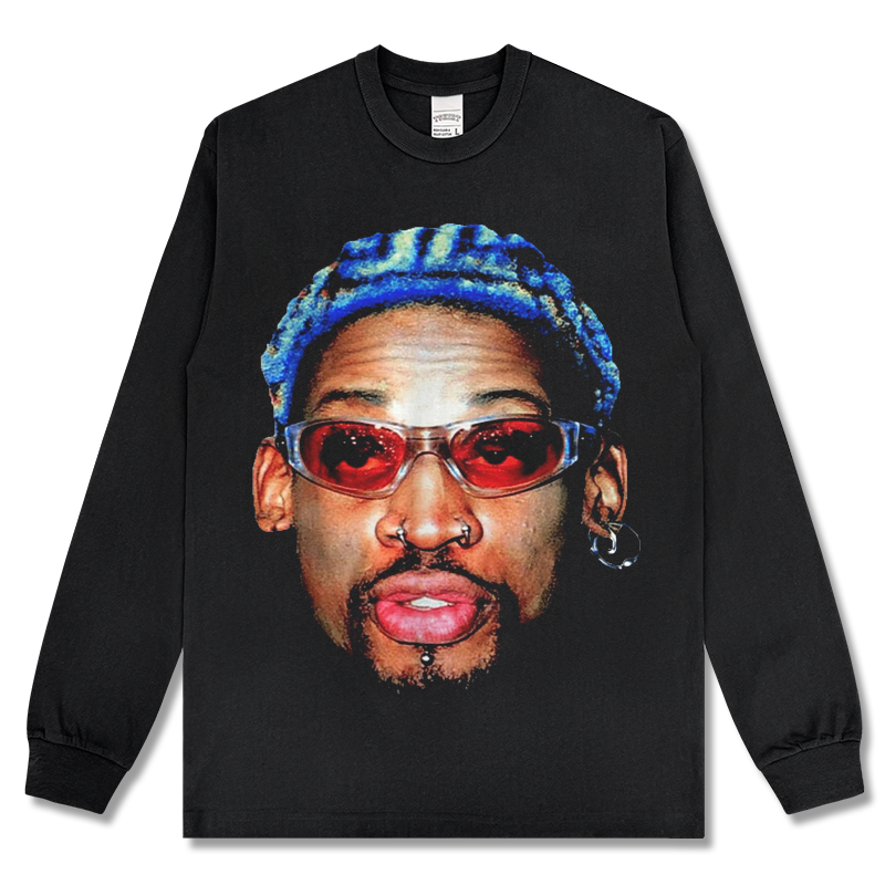 DENNIS RODMAN LONG SLEEVE · CORNER THREE