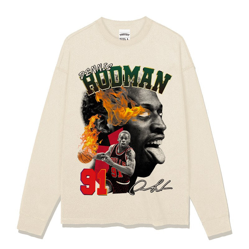 DENNIS RODMAN LONG SLEEVE · FULL COURT