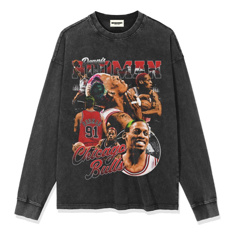 DENNIS RODMAN LONG SLEEVE · OVERTIME