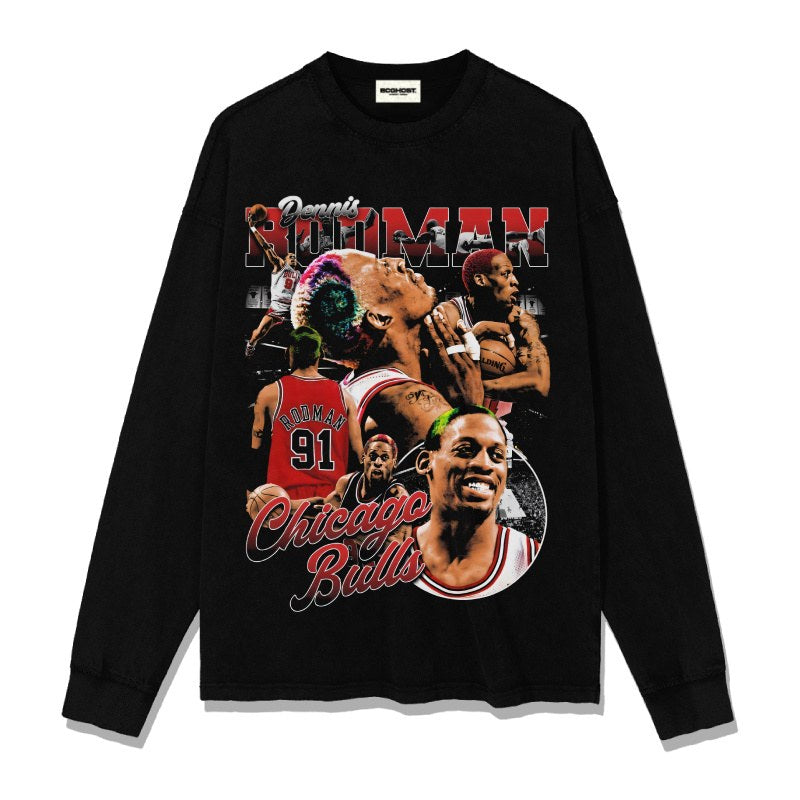 DENNIS RODMAN LONG SLEEVE · OVERTIME
