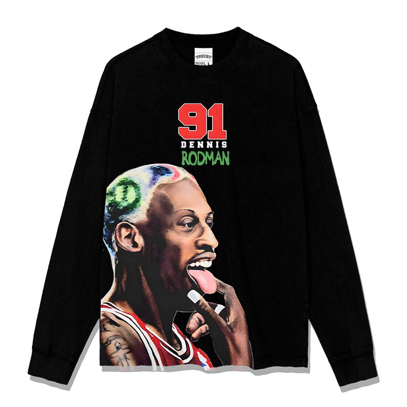 DENNIS RODMAN LONG SLEEVE · BLOCK PARTY