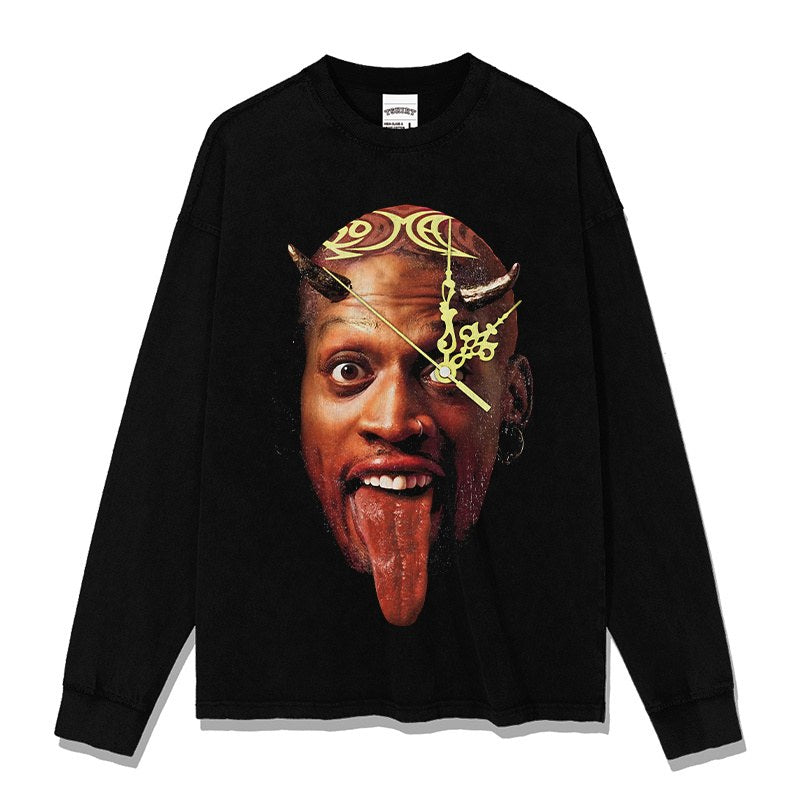 DENNIS RODMAN LONG SLEEVE · BANK SHOT