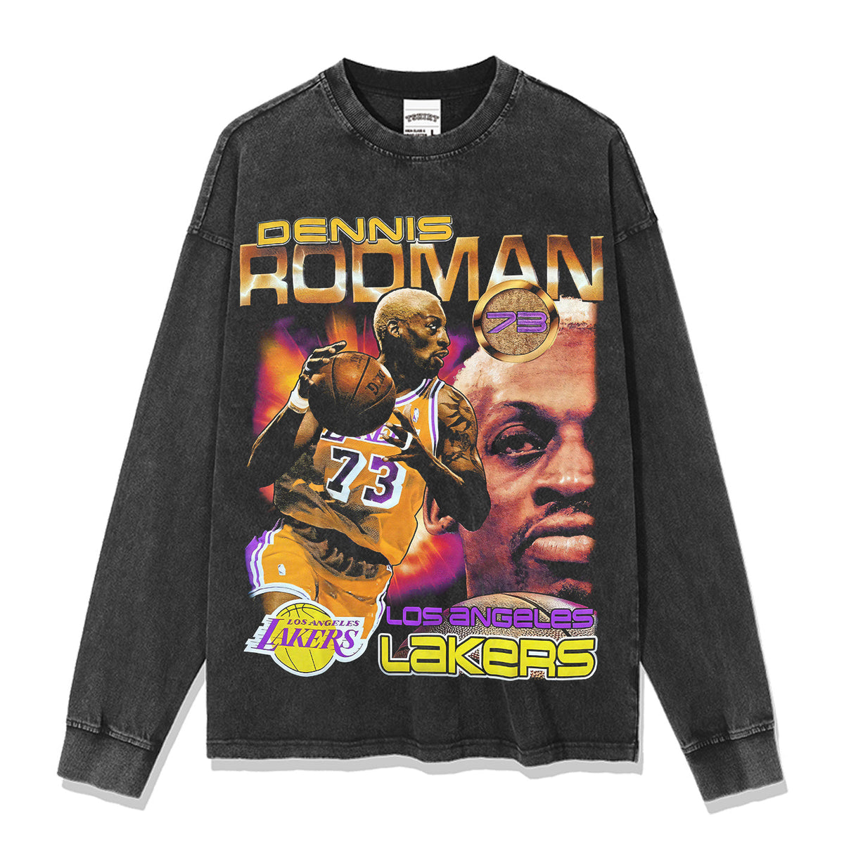DENNIS RODMAN LONG SLEEVE · BANNER NIGHT