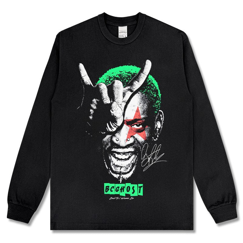 DENNIS RODMAN LONG SLEEVE · DAGGER