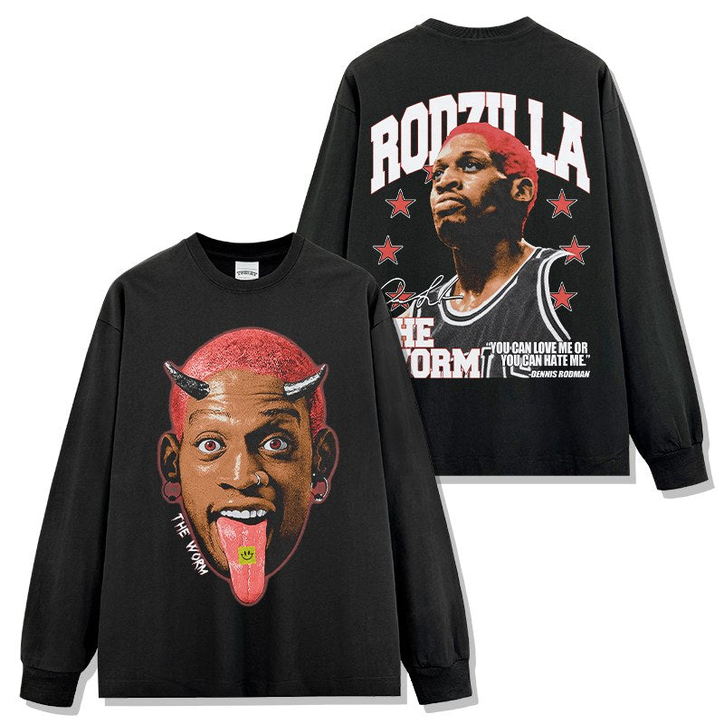 DENNIS RODMAN LONG SLEEVE · ALL STAR