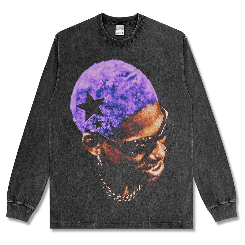 DENNIS RODMAN LONG SLEEVE · ROOKIE YEAR