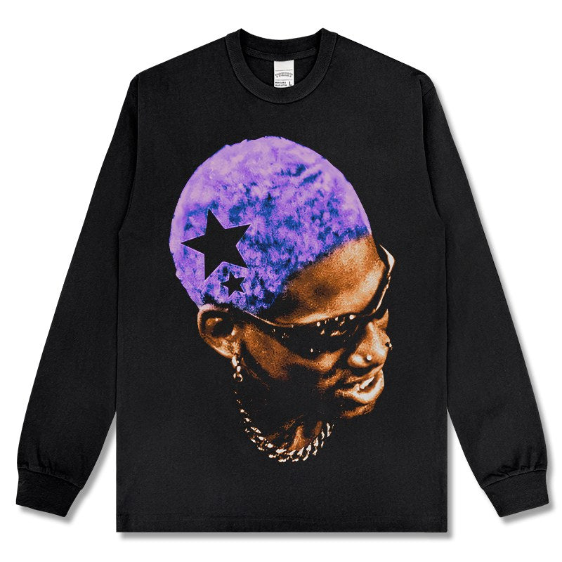 DENNIS RODMAN LONG SLEEVE · ROOKIE YEAR