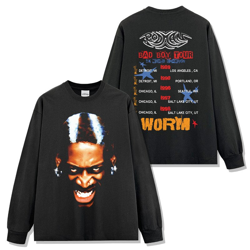 DENNIS RODMAN LONG SLEEVE · BUZZER BEATER