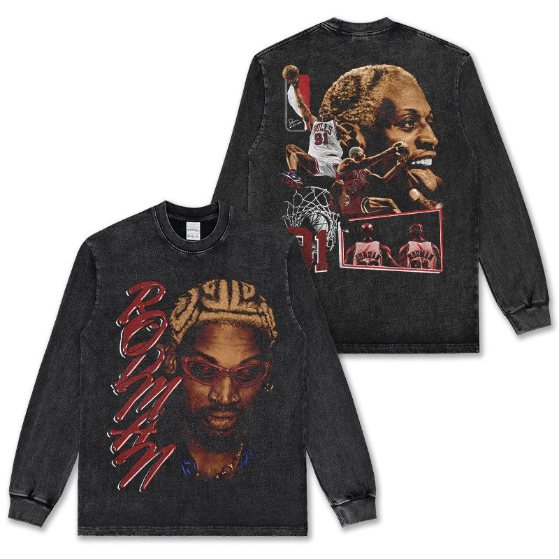DENNIS RODMAN LONG SLEEVE · ICON