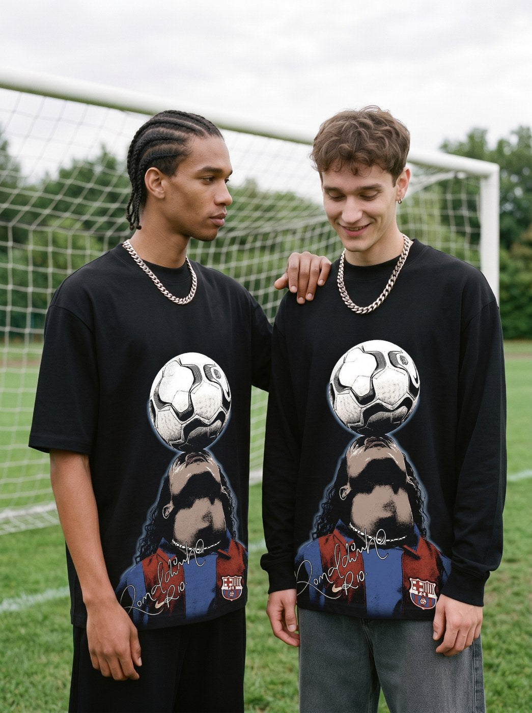 RONALDINHO VINTAGE TEE · FINAL WHISTLE