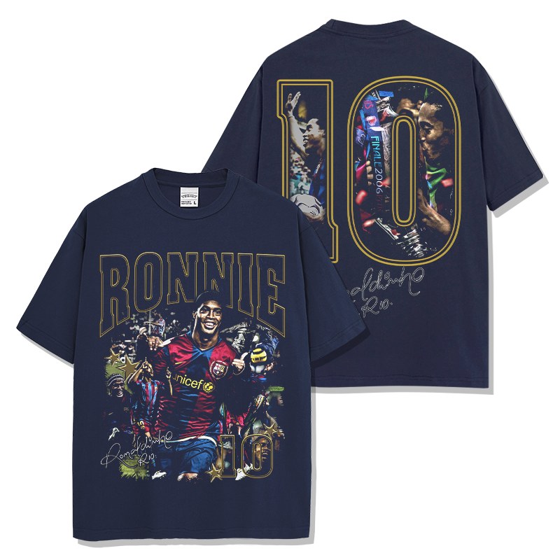 RONALDINHO VINTAGE TEE · NIGHT GAME