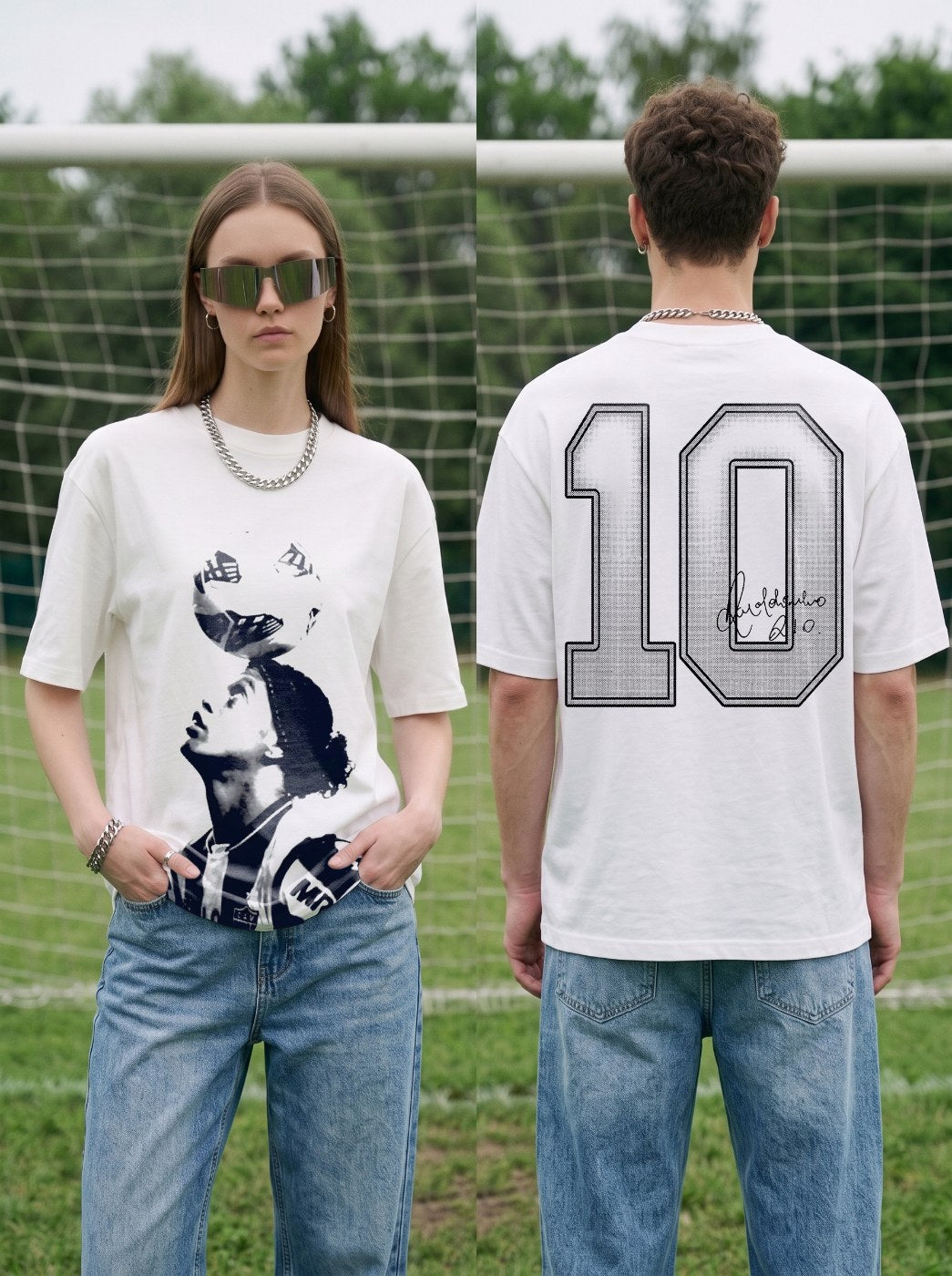 RONALDINHO VINTAGE TEE · BIG SMILE