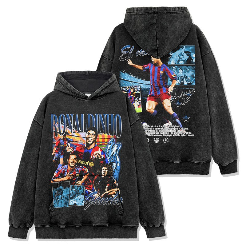 RONALDINHO VINTAGE HOODIE · TIFO