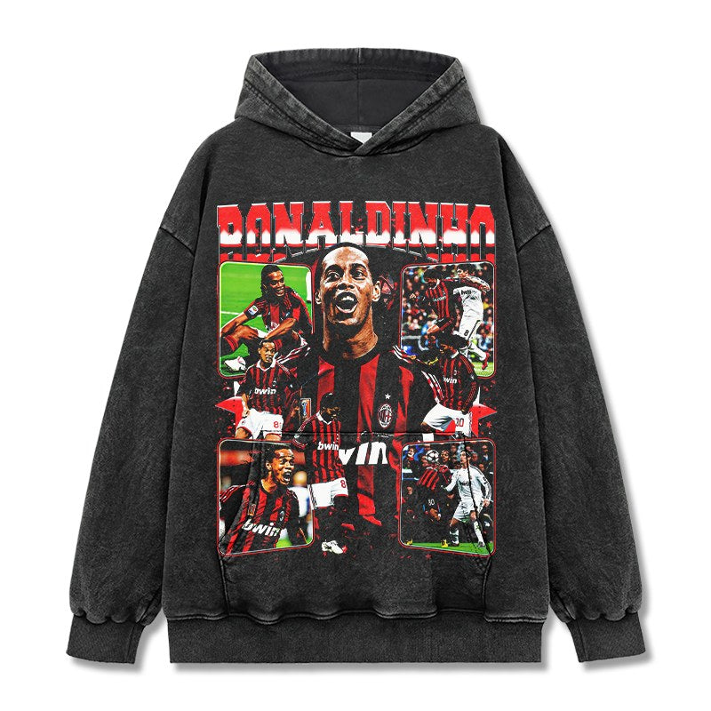 RONALDINHO VINTAGE HOODIE · LAST MINUTE
