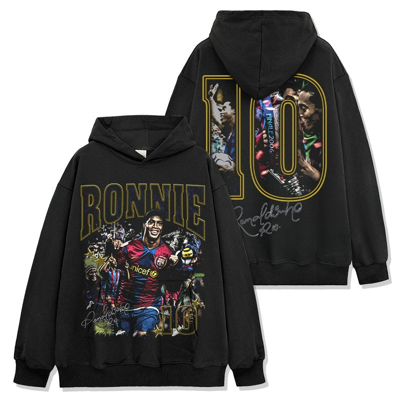 RONALDINHO VINTAGE HOODIE · NIGHT GAME