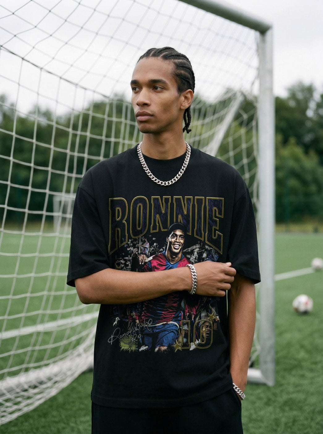 RONALDINHO VINTAGE HOODIE · NIGHT GAME
