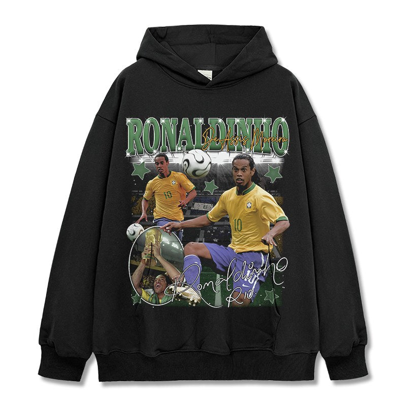 RONALDINHO VINTAGE HOODIE · GOLDEN BOOT